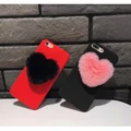 Plush Love Case For iPhone 6 6s 7 8 plus X Casing TPU+pc Covers Soft Back Cover