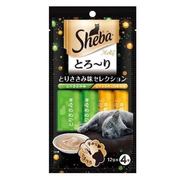 SHEBA MELTY CHICKEN & CHICKEN WHITEFISH (12GX4)