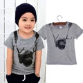 Baby Toddler Kids Boys Clothes T-shirt Top