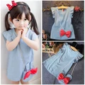 Baby Girl Dress Minnie Mouse Demin Gown Formal Party Dresses Casual Clothes