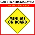 Car Sticker or Bumper Sticker Family - Mini Me