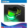 Green LED Rechargeable Battery Running Heel Light Smart77