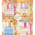 Pads Paper Removable Cute Bear Memo Sticky Notes Book Marker