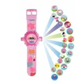 Peppa Pig 3D Digital Projection Watch Kids Children Wristwatch Toys