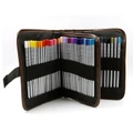 72-pack canvas color pencil folding pencil case
