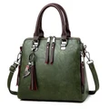 Women Handbags Leather Tassel Shoulder Bags Fashion Ladies Vintage Crossbody Bag
