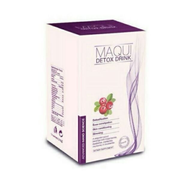 Maqui Detox with 28 sachets (2 boxes)