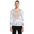 The New Fashion Creative Folk Style Floral 3D Long Sleeved T-shirt Printing
