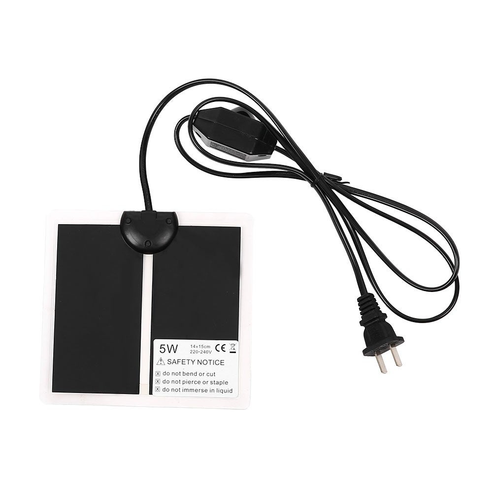 MAR Pet Heat Mat Reptile Brooder Incubator Heating Warm Heater Pad Brew EU/US