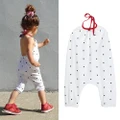 Toddler Kids Baby Girls Dot Straps Rompers Jumpsuits Piece Pants Clothing