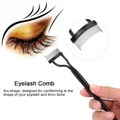Eyelash Comb Steel Needle Mascara Eyebrow Brush Makeup Cosmetic Beauty Tools