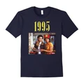 Clueless 1995 Fashion Men'S T Shirt Cotton Crew Neck T-Shirt Men Tee Navy Blue