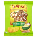 Wise Cottage Fries Sour Cream & Onion Potato Chips 65g