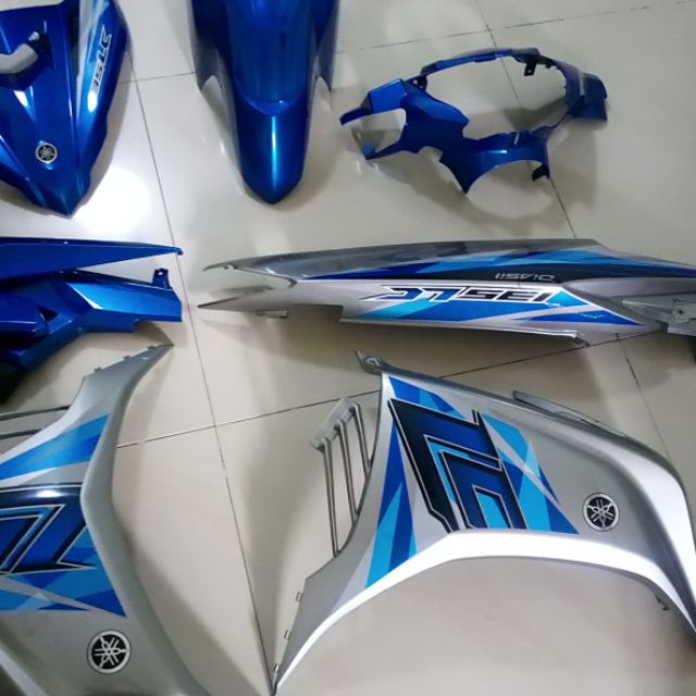 cover set lc baru tahun lepas punya calar satu line je