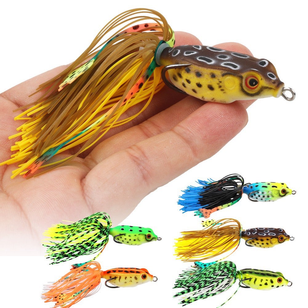 5.2cm/2.0in Frog Lures Fishing Bait Artificial Bait Fishing Lures Hard Bait