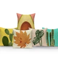 Modern minimalist plant leaves Throw Pillow Case Sofa Cushion Cover Home Decor