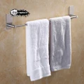 Stainless Steel Single Bathroom Bar Towel Rail Wall Mounted Accessory in Wniu