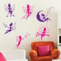Flower fairy little angel Wall Sticker Decal Wallpaper PVC Mural Art House