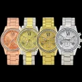 Supperbig lady Men's Geneva Roman Number Bling Crystal Alloy Wrist Watch