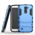 For LG K10/K420N/K430DS Hybrid Protective Phone Case Cover with kickstand