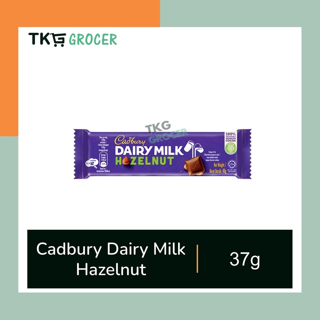 Cadbury Dairy Milk Hazelnut Chocolate 37g