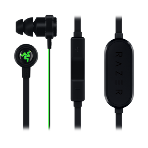 Razer Hammerhead Bluetooth Earbuds for iOS & Android: Custom-Tuned Dual-Driver Technology - In-Line Mic & Volume Control - Aluminum Frame