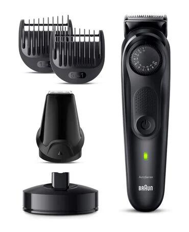 Braun Series 7 Professional Waterproof Beard Trimmer with Travel Case and Charging Stand