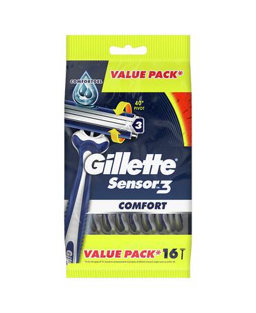 Gillette Sensor 3 Razor 16 Pack