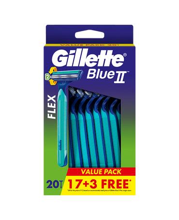 Gillette Blue II Razor 20 Pack