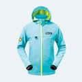BKK Soft Shell Fishing Jacket Blue With Hood [Size: M]