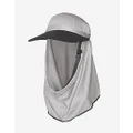 Sun Protection Adapt-A-Cap Silver Delta Frillneck Style Hat