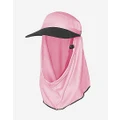 Sun Protection Adapt-A-Cap Hibiscus Pink Frillneck Style Hat