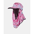 Adapt-A-Cap Ultimate Pink Camo Frillneck Style Hat