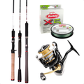 Bream and Whiting Top Water Lures Fishing Rod & Reel Combo