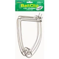 Wilson 4 pcs Galvanised Steel Bait Clip for Crabbing