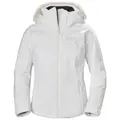 Helly Hansen Womens Snow W Verbier Infinity Jacket, White