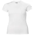 Helly Hansen Womens Snow W Hh Tech T-Shirt, White