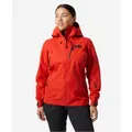 Helly Hansen Womens Outdoor W Odin 9 Worlds Infinity Jacket, Infinity Red