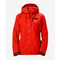 Helly Hansen Womens Outdoor W Odin 9 Worlds Infinity Jacket, Infinity Red