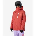 Helly Hansen Womens Snow W Powshot Jacket, Poppy Red