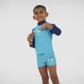 Toddler Boys Long Sleeve Printed Rash Top