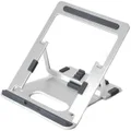 Pout EYES 3 ANGLE Aluminum Portable Laptop Stand Silver