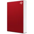 4TB Seagate One Touch Portable USB 3.0 HDD with Password Protection Red