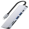 6-in-1 Docking Adaptor - Type-C to HDMI/USB/Type-C/TF/SD