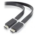 Alogic Flat High Speed HDMI with Ethernet Cable - Male to Male (3m)