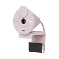 Logitech Brio 300 Full HD Webcam - Rose