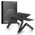 Gorilla Adjustable Laptop and Tablet Stand with Cooling Fan and Mouse Pad