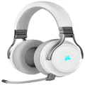 Corsair Virtuoso RGB Wireless Gaming Headset (White) - PS4