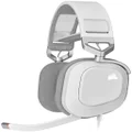 Corsair HS80 RGB USB Gaming Headset (White) - PC Games