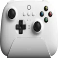 8Bitdo Ultimate Wireless 2.4G Controller with Charging Dock (White) - PC Games